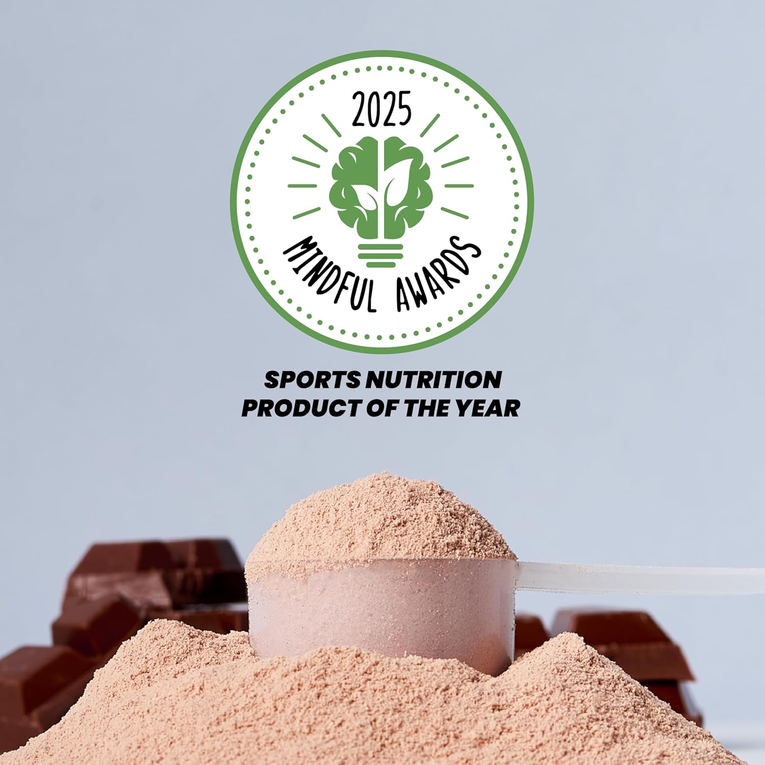 Kick Plant Protein Powder, Chocolate Flavor, 20 G Protein, Gluten Free Workout Supplement with Aminos Acids to Support Fitness Goals & Gut Health, No Sugar, No Artificial Flavors, 28 Servings