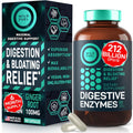 Digestive Enzymes with Probiotics and Prebiotics - Gut Health & Digestion Supplement with Artichoke Ginger Turmeric – Vegan Enzyme Complex for Digestive Health and Bloating Support - 180 Caps