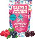 Sleep Gummies for Adults - Mushroom Supplement with Magnesium Citrate, L-Theanine, Chaga, Reishi & Chamomile for Deep Sleep, REM & Detox - Vegan & Sugar-Free - 60 Gummies (30 Servings)
