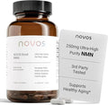 Novos Boost NMN - Contains 250 mg of High-Purity NMN, 60 Capsules, Supports Cellular Repair and DNA Protection, Boosts NAD+