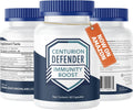 Centurion Labs Defender Immunity Boost, 5-in-1 Powerful Blend of Quercetin, Zinc, Vitamin D, Vitamin C, Copper to Help Support Overall Health, 60 Caps