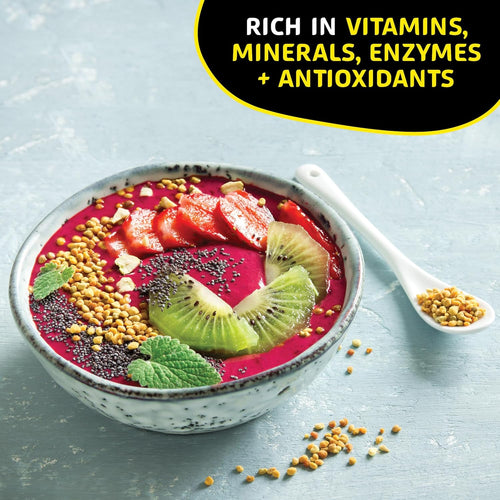 Bee Pollen Granules 4.9 Oz - Nature's Superfood, Superior Taste - Western Australia Pure Bee Pollen for Optimal Health