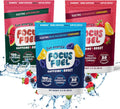 Energy Chews Variety 3-Pack (45 Servings) – 100mg Caffeine + Alpha GPC + L-Theanine + B12, Magnesium – Blue Raspberry Lemonade, Strawberry Lemonade, Watermelon – No Crash or Jitters