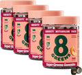 8Greens Supergreens Gummies | Super Greens Powder Superfood Gummy for Metabolism, Immunity & Focus, Digestive Health Enzymes, Organic: Chlorella, Spirulina, Aloe Vera, Peach Flavor, 200 Count
