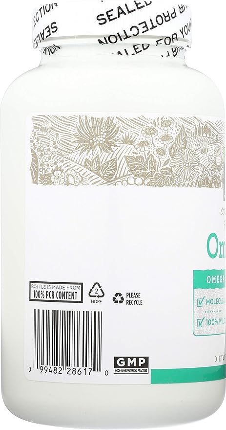 365 by Whole Foods Market, Omega-3 Lemon, 180 Count