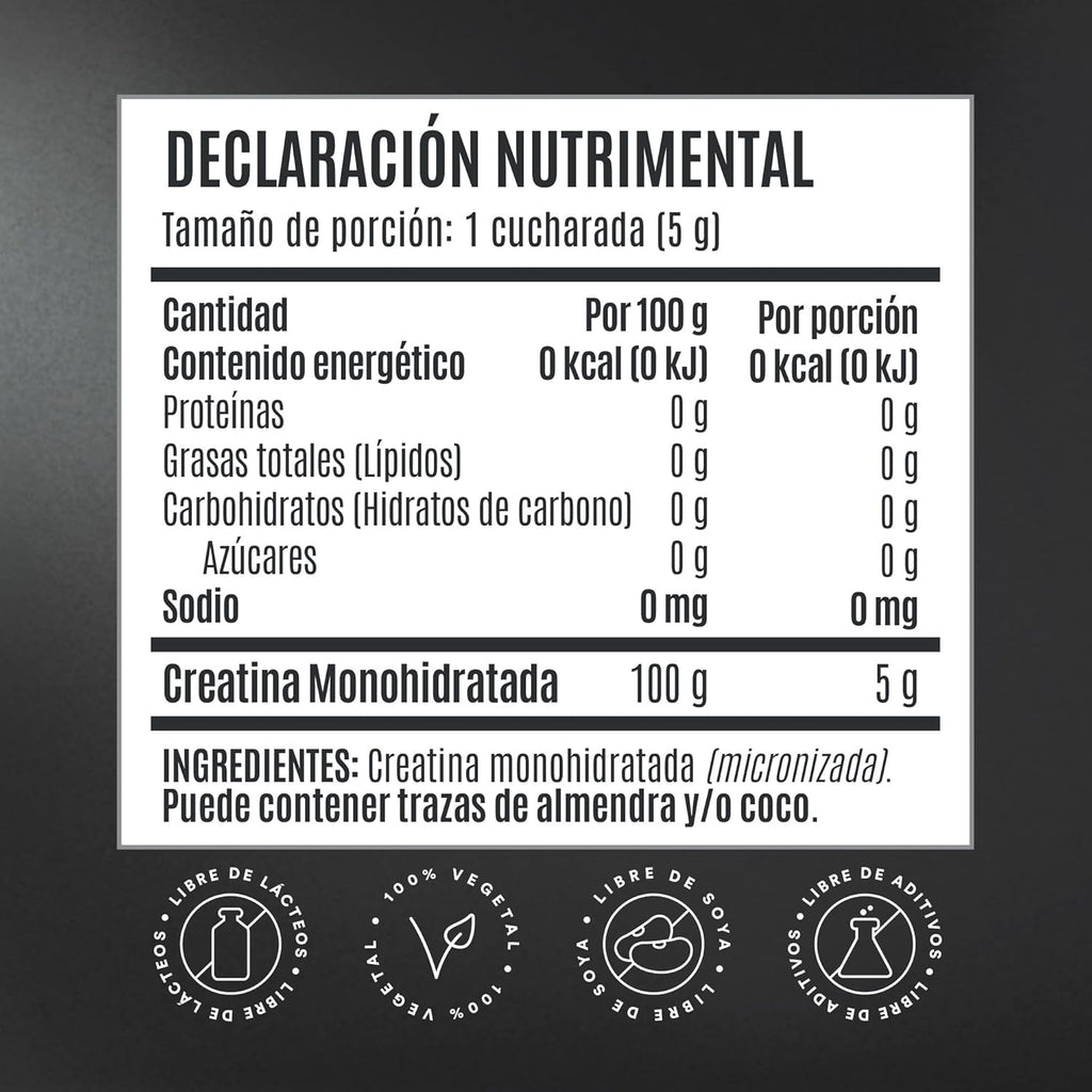 Micronized Creatine Monohydrate Powder, Unflavored, High-Purity, Organic, Muscle Recovery, Caffeine Free Pre Workout, Post Workout, Gluten Free, Sugar Free