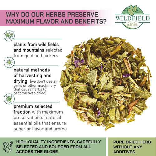 4 oz Siberian Fireweed Tea Herbal Ivan Tea Blooming Sally (Chamerion Angustifolium) Ivan Chai Bulk Loose Leaf Herb Epilobium Angustifolium - 113g (4 oz)