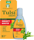 Tulsi Drops Natural Immunity Booster 30 ML Pack - Certified 5 Different Rare Tulsi, Holy Basil Drops 30 ML