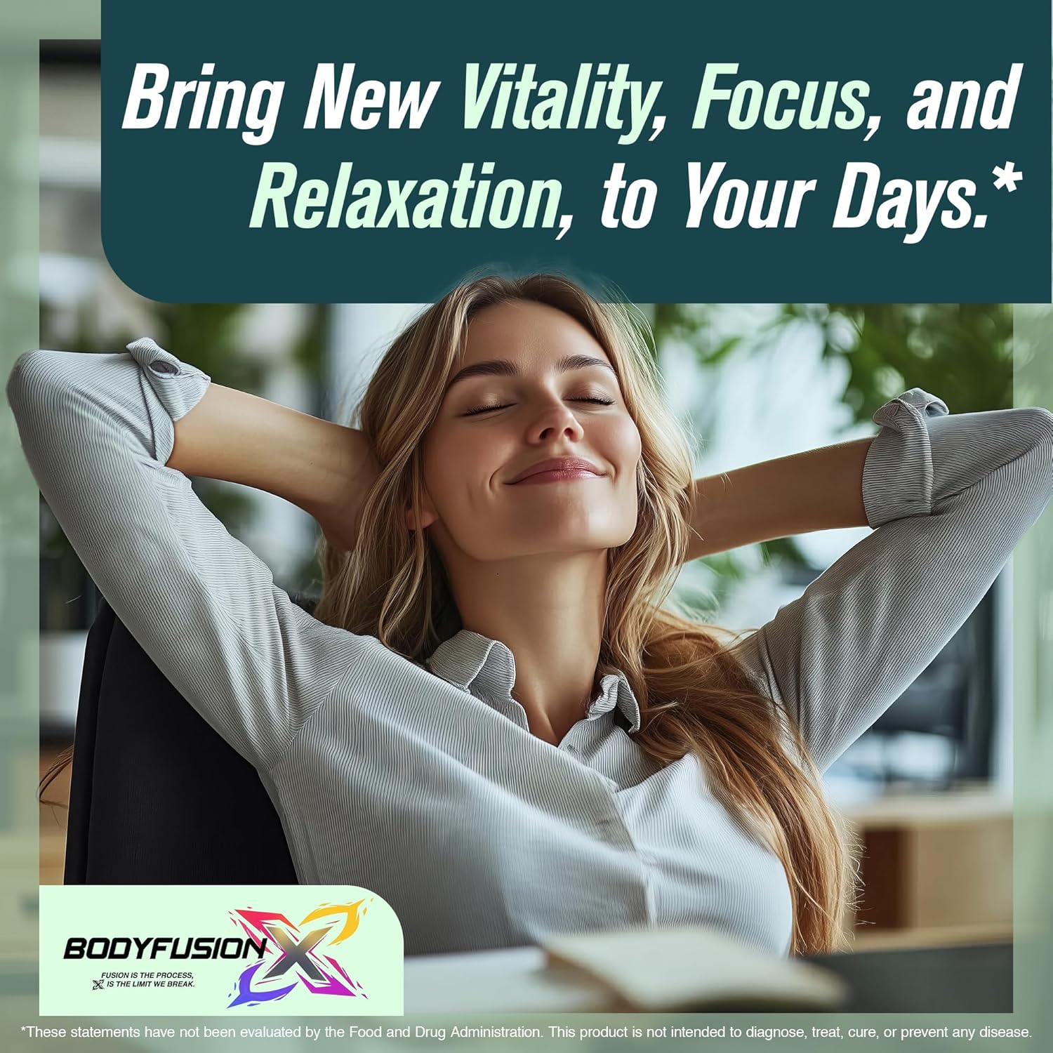 BodyfusionX Sleep Calm-Relax – Recovery Sleep Aid Supplement for Athletes & Gym-Goers – Supports Muscle Recovery, Stress Relief & Restful Sleep – Melatonin-Free, Non-Habit Forming Vegan Capsules
