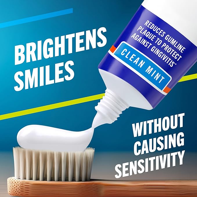 TheraBreath Healthy Gums Toothpaste, Fights Bad Breath for 12 Hours, with Stannous Fluoride for Anticavity & Gingivitis Protection, Clean Mint, 4 Oz, 2-Pack
