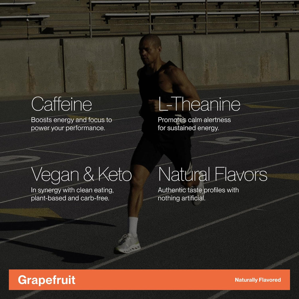 Cadence Sachets Race Grapefruit - Carton (5g x 30) | Science-Backed Hydration | Zero Caffeine | Vegan, Keto & Paleo Friendly | Sodium, Potassium & Magnesium for Performance & Recovery