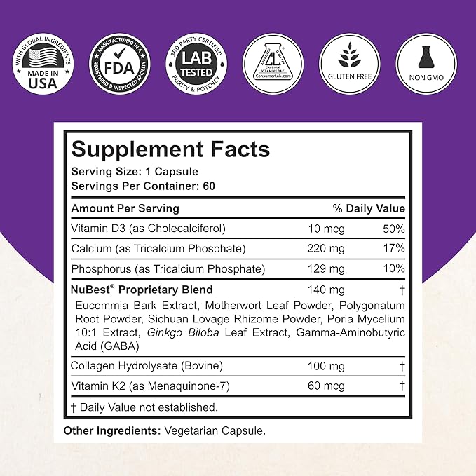 NuBest Tall 10+ - Advanced Bone Strength Formula - Supports Immunity, Healthy Development & Optimal Wellness - for Children (10+) & Teens Who Drink Milk Daily | Pack 3 | 3 Months Supply