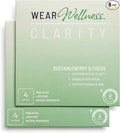 Clarity Film Patches – Topical Patches for Energy & Focus - Patch with Botanical Extracts – Natural Support for Memory & Concentration - Long-Lasting Effect – 8 Pack