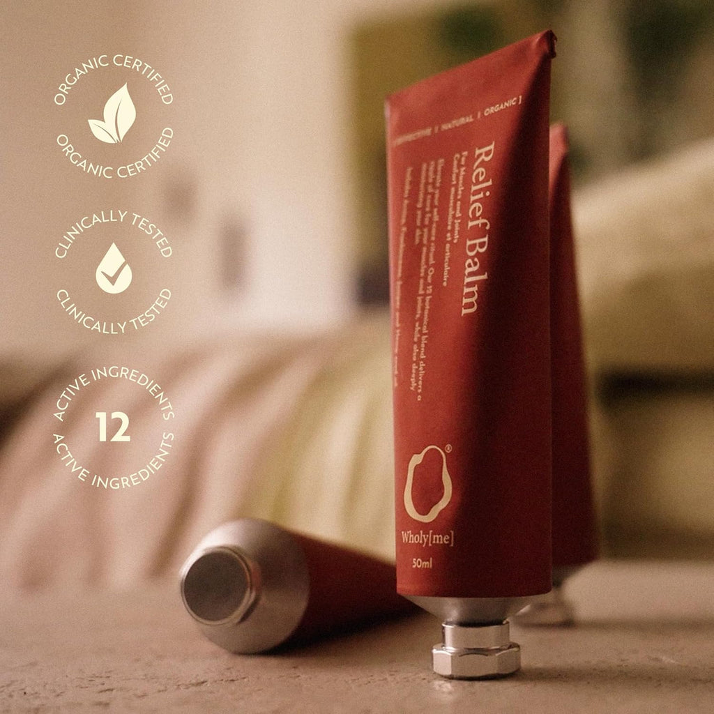 Muscle Relief Balm - Joint and Muscle Balm Formulated with Arnica, Wintergreen and 9 Other Natural Ingredients to aid Post Workout Recovery and Soothe Aches and Tension