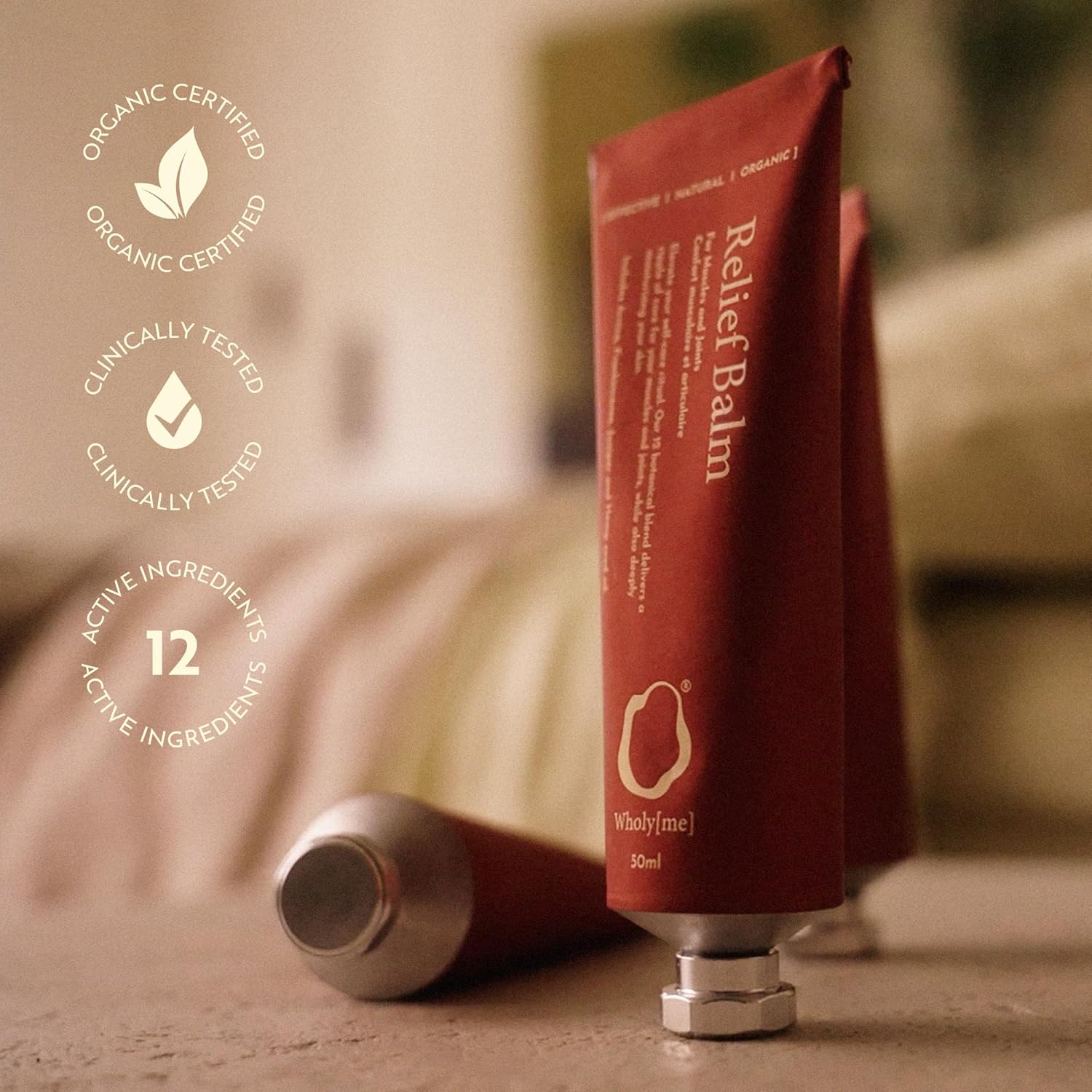 Muscle Relief Balm - Joint and Muscle Balm Formulated with Arnica, Wintergreen and 9 Other Natural Ingredients to aid Post Workout Recovery and Soothe Aches and Tension