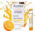 Aurora Nutrascience Nano-Pack Liposomal Vitamin C Powder Drink Mix, Immune Support, High Strength 3,000 mg Per Serving 10 Single Serve Packets, Orange