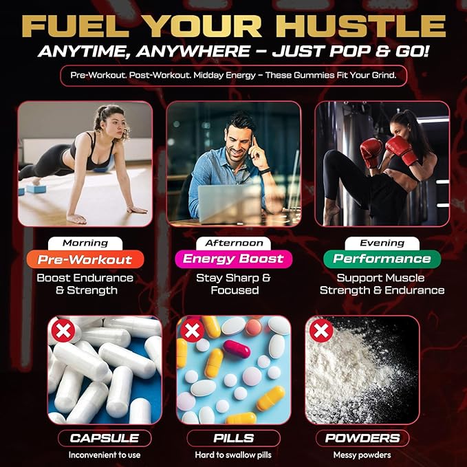 Creatine Monohydrate Gummies for Men & Women, 9000MG Creatine Gummies Sugar Free with L-Taurine, BCAA 2:1, B12 B6 for Boost Strength, Focus & Endurance, Vegan, Non-GMO, Strawberry 120*2 Bottle