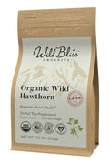 Organic Hawthorn Tea - Caffeine Free Loose Leaf and Flower Herbal Tea - Pharmacopoeia Potency - 100 Servings