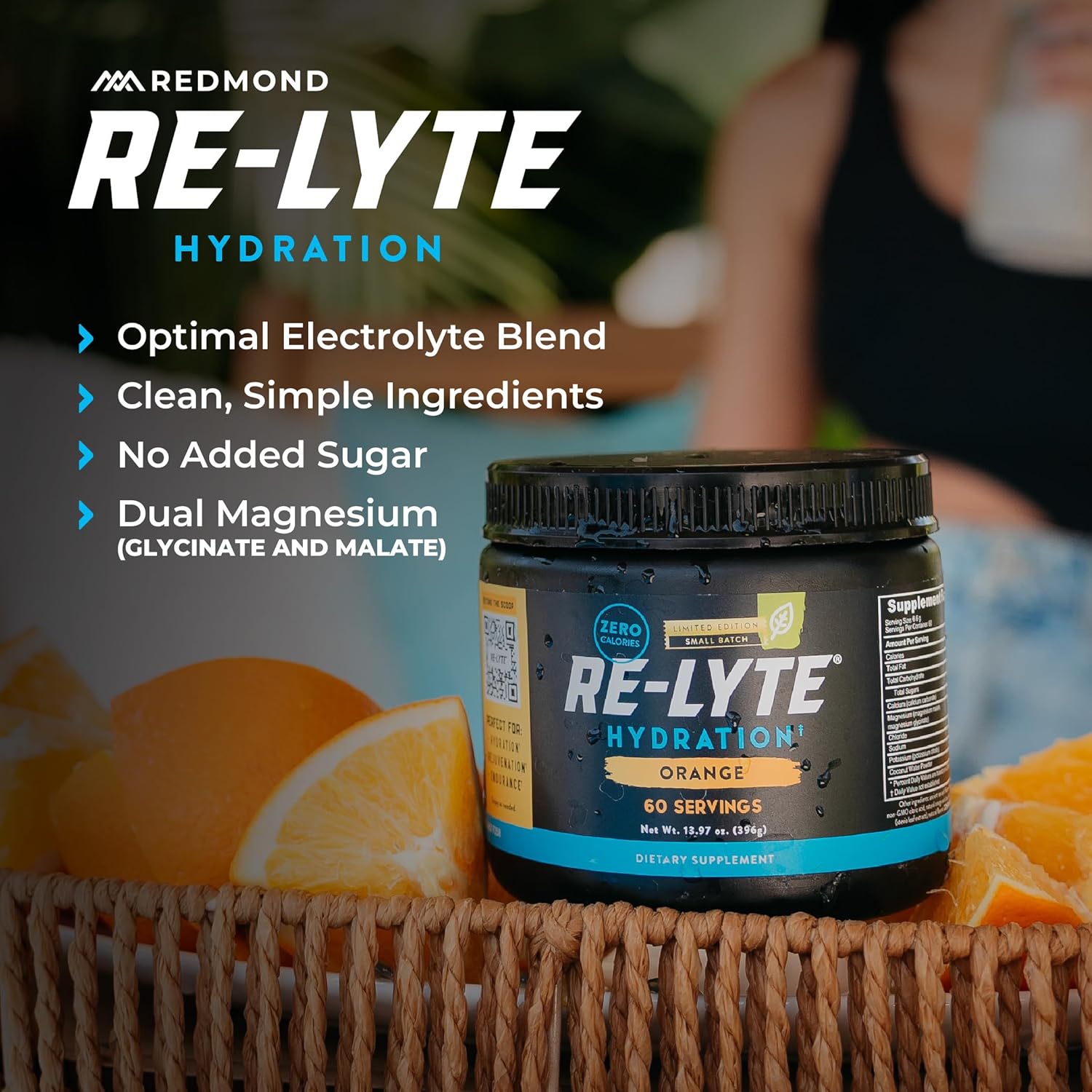 REDMOND Re-Lyte Hydration Electrolyte Powder Mix Limited Edition (Orange)
