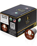 Teavity Organic Black Tea Pods - 12 Unsweetened Tea Pods for Keurig Kcup Brewers - Naturally Caffeinated, Hand-Picked from Sri Lanka, Sturdy Packaging, American Owned