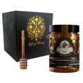 Ellora Farms Greek Honey Single Estate PDO, Pine & Thyme Raw Honey Unfiltered, Beautiful Gift Pack with Dipper, Beekeepers Reserve, Pure Raw & Unfiltered Cold-Pressed, Gluten Free - 450 g