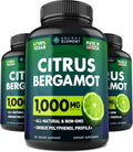 3 Pack Citrus Bergamot Extract 1000mg, Supplement for Heart, Immune System Support, and Healthy Aging - Pure 360 Vegan Capsules