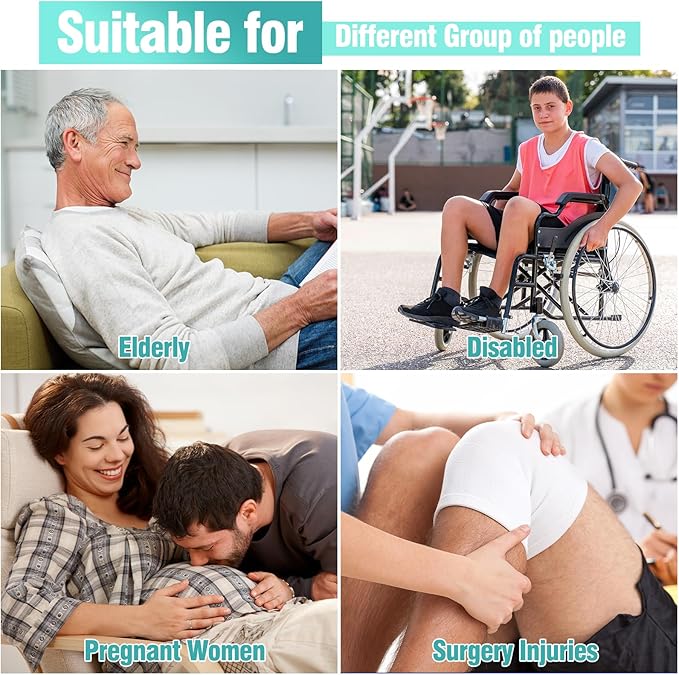 Sock Aid, Sock Helpers to Put on Your Socks for Seniors, Disabled, Pregnancy, Assist Device for Elderly, Tool Aide Puller Easy on and Off with No Bending(Mint Green)