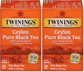 Twinings Ceylon Pure Black Tea Individually Wrapped Bags, 20 Count (Pack of 2), formerly Ceylon Orange Pekoe, Crisp, Refreshing, Caffeinated, Enjoy Hot or Iced, 20 Teabags