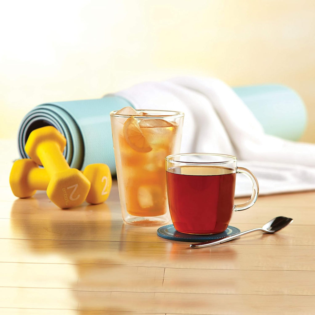 The Republic of Tea Be Well Teas, Get Clean AM Herbal Tea, Refill Pack of 36 Tea Bags