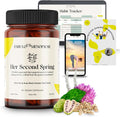 Fobulous Menopaus – Vegan Menopause Formula with Black Cohosh & B-Complex – Plant-Based Capsules with Recipes & Pilates Program