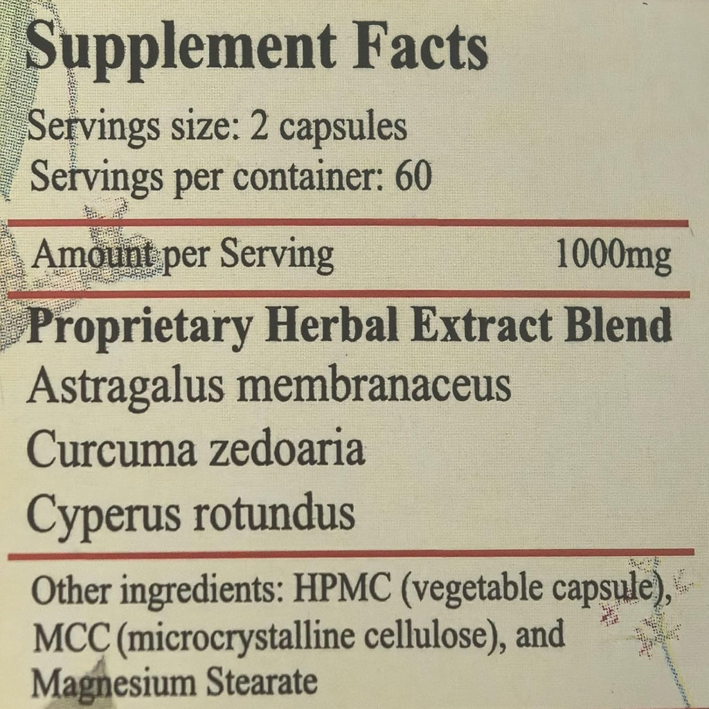 Chi's Enterprise 120 Piece 500mg Capsules