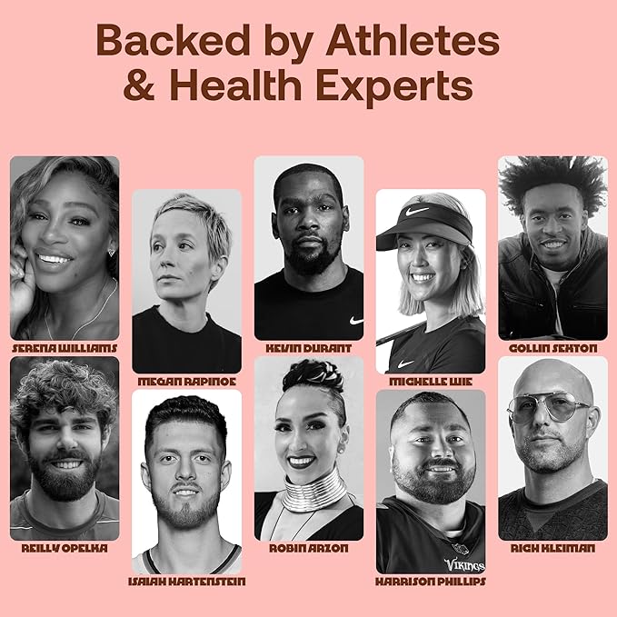 Happy Viking Chocolate Protein + Superfoods Powder, Created by Venus Williams, 30G Protein, Low Carb, Keto, Vegan, Gluten-Free, Non-GMO, Complete Meal Replacement, 1 Bag