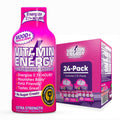 Vitamin Energy Mood+ Extra Strength Energy Shot Tropical Berry 24 Pack, 260mg Natural Caffeine, B-Vitamins, Rhodiola, Chamomile, Mood & Energy Support, Zero Sugar, Gluten-Free, Vegan, 1.93 fl oz
