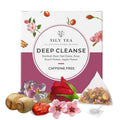 Tily Tea Deep Cleanse Herbal Tea - Caffeine Free - 10 Plastic-Free Tea Bags