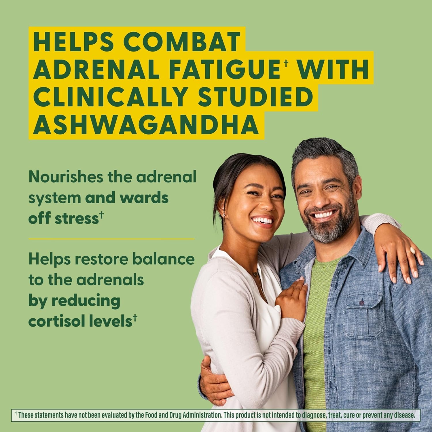 MegaFood Adrenal Strength - Adrenal Support Supplements with Ashwagandha and Magnesium Glycinate, Vitamin C, Holy Basil, Astragalus, Reduces Cortisol Levels - Vegetarian - 60 Tablets (30 Servings)