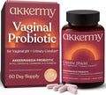 Gentle Shield Vaginal & Urinary Probiotic for Women with Akkermansia, L. Crispatus, Cranberry, & D-Mannose - Supports Vaginal pH Balance, Urinary Comfort & Flora Defense - 60 Day Supply | Made in USA
