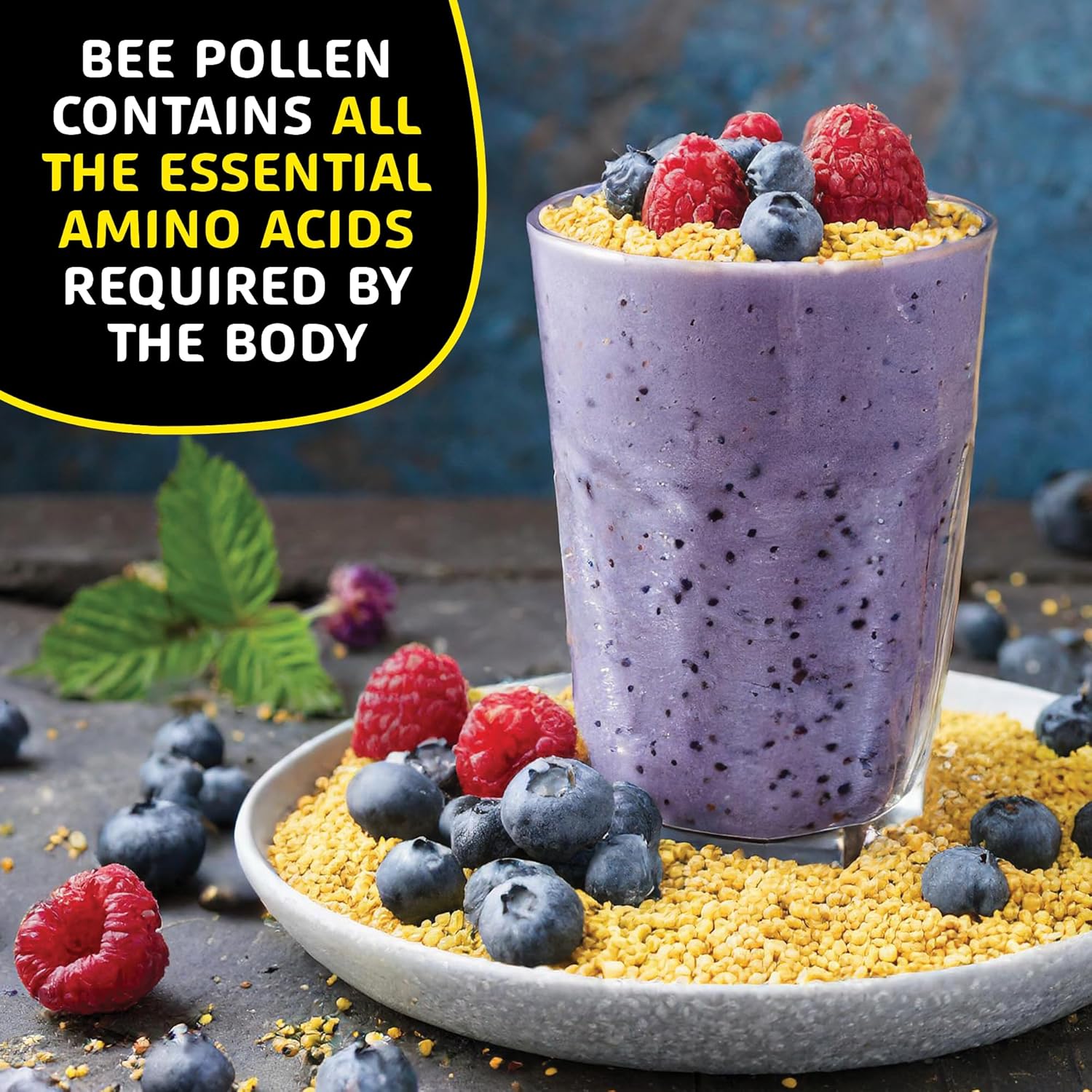 Bee Pollen Granules - Nature's Superfood, Superior Taste - Western Australia Pure Bee Pollen for Optimal Health (1.1 Pound)