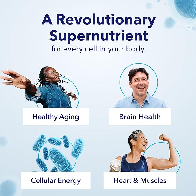 TRU NIAGEN Patented NAD Supplement for Brain Function, Anti Aging & Cell Regeneration, 300mg Niagen, 30 Servings | Supports Cellular Energy, Muscle | Nicotinamide Riboside (NR) Take 1 Daily | 3 Bottle