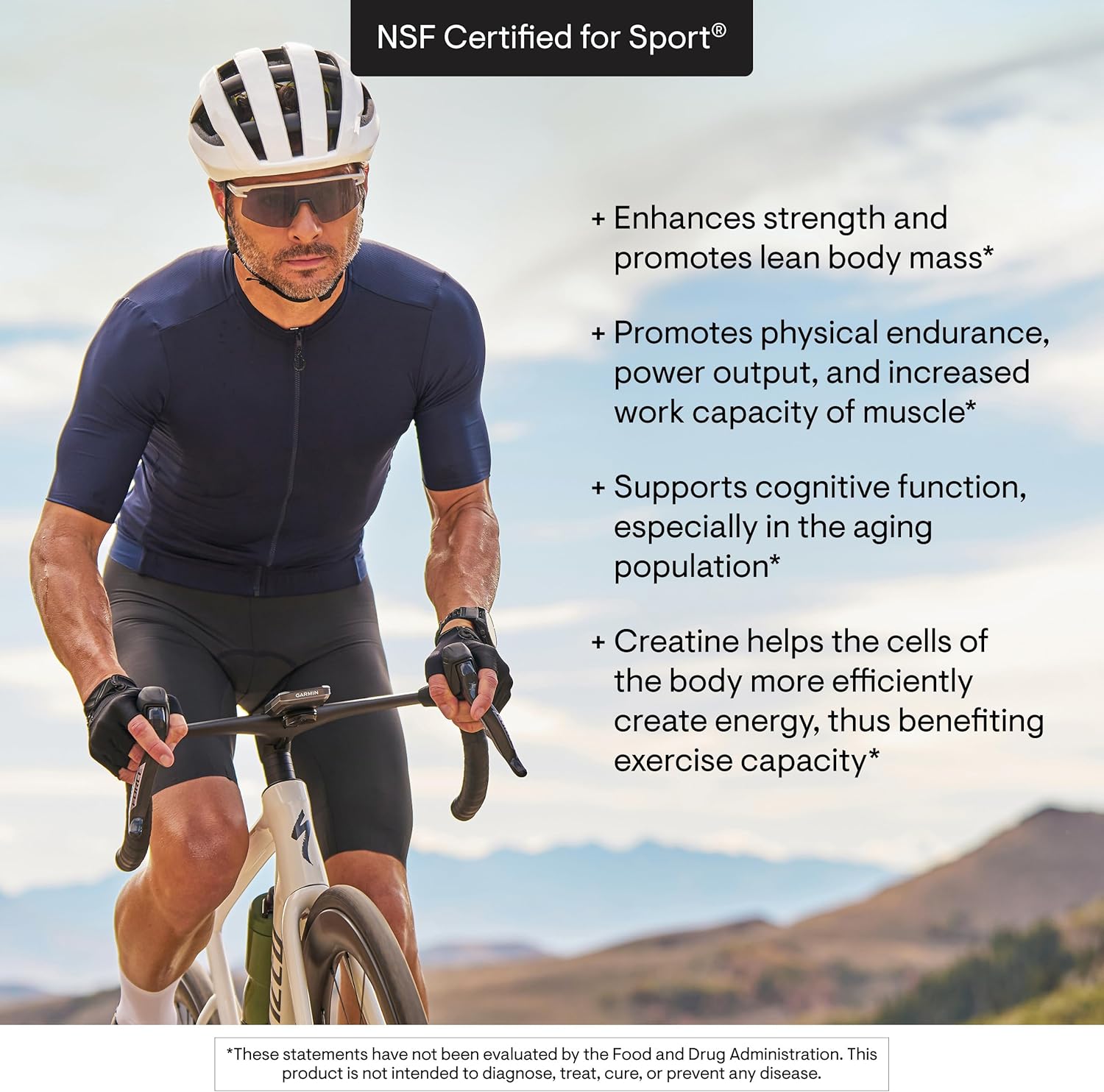 THORNE Creatine - Micronized Creatine Monohydrate Powder - Support for Muscles & Cognitive Function* - for Women & Men - Pineapple Orange - NSF Certified for Sport - 5 g per Serving - 60 Servings