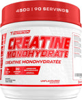 TC Nutrition Creatine Monohydrate Powder 90 Servings (450G) - 5g Per Serv of Unflavored Creatine Powder for Increased Strength, Muscle Growth, Improved Endurance and Performance