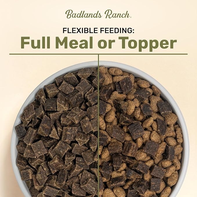 BADLANDS RANCH by Katherine Heigl – Superfood Complete Air-Dried Lamb & Venison Dog Food – High Protein with Superfoods for Daily Wellness & Consistent Nutrition – 64 oz