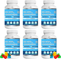 BIO VITALICA Sea Moss Ashwagandha Gummies - Organic Irish Seamoss & Ashwa Root Powder Supplements for Supporting Energy & Immunity for Men and Women - 6 Packs