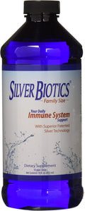 Silver Biotics Colloidal Nano SilverSol Ag₄O₄ 10 PPM Immune Support | Bio-Hacking Immune Building Natural Support | 16 Fl Oz (Pack of 2)