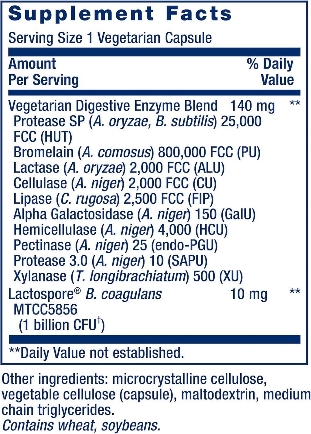Life Extension Enhanced Super Digestive Enzymes and Probiotics – B. coagulans Probiotic, 10 Digestive Enzymes – Supports Digestion, Comfort & GI Balance – Non-GMO, Vegetarian – 60 Capsules