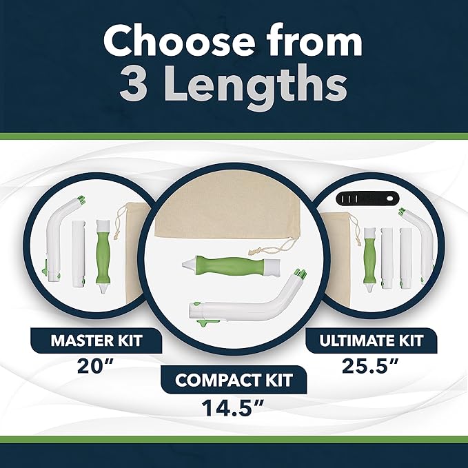 FreedomWand Multipurpose Toilet Aids - Wiping Aid Toileting for Women & Men, Butt Wiper Tool, Toilet Assist Device and Paper Extender, Ideal for Elderly, Disabled and Post Surgery Use - 14.5" Inch