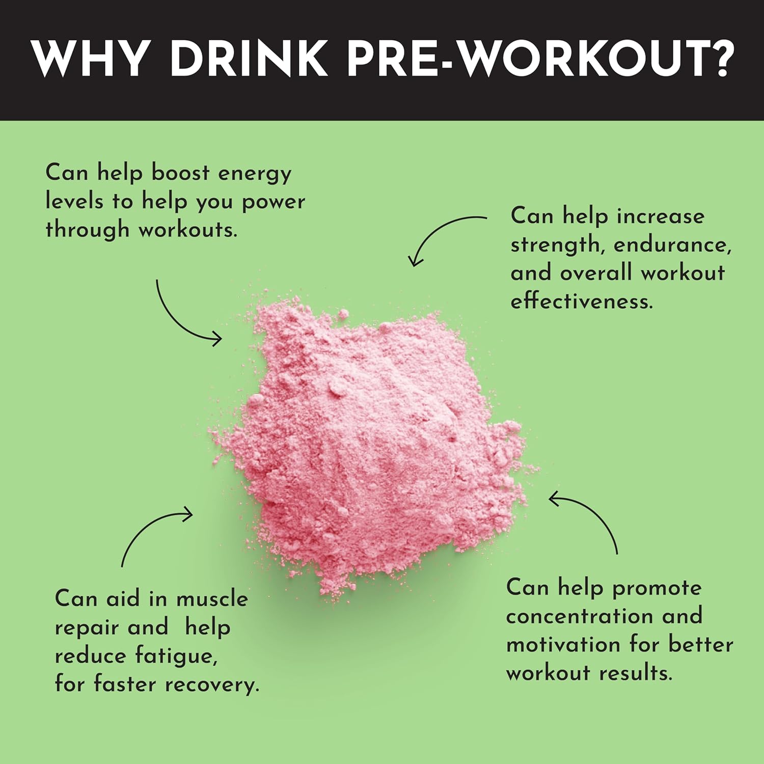 Pre-Workout Strawberry Limeade | 30 Servings | 150 mg Caffeine Per Serving | Made with Real Ingredients | Gluten-Free | No Artificial Sweeteners, Dyes, or Preservatives | Supports Energy & Recovery