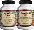 AppaNail MAX Hair Skin & Nail Supplement, 60 Capsules, with Biotin 5000mcg, Vitamins, Minerals & Herbal Complex (2)