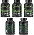 Zenmen Pre-Testing Complete Bundle - Helps Balance Your System Before Testing - 3 Tick Immune Support + 2 Monolaurin Capsules