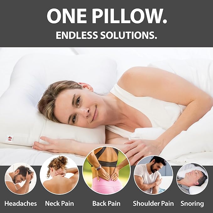 Core Products D-Core Cervical Support Pillow, Midsize - Firm