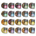 Tiesta Tea - Discovery Sampler Dry Flight Set, Loose Leaf, High to No Caffeine, Hot & Iced Up to 200 Cups, Tea Variety Pack with Green, Herbal, Black & Chai Brew, 20 Resealable Sample Pouches